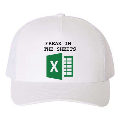 Freak In The Excel Sheets Yupoong Adult 5-Panel Trucker Hat