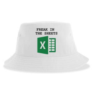 Freak In The Excel Sheets Sustainable Bucket Hat