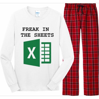 Freak In The Excel Sheets Long Sleeve Pajama Set