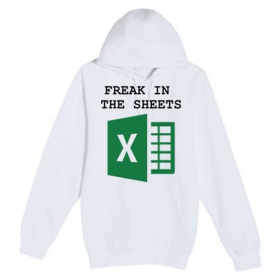 Freak In The Excel Sheets Premium Pullover Hoodie