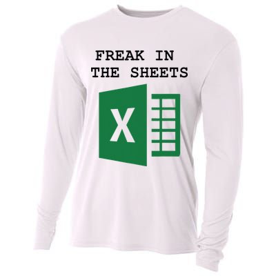 Freak In The Excel Sheets Cooling Performance Long Sleeve Crew