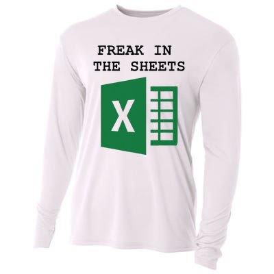 Freak In The Excel Sheets Cooling Performance Long Sleeve Crew