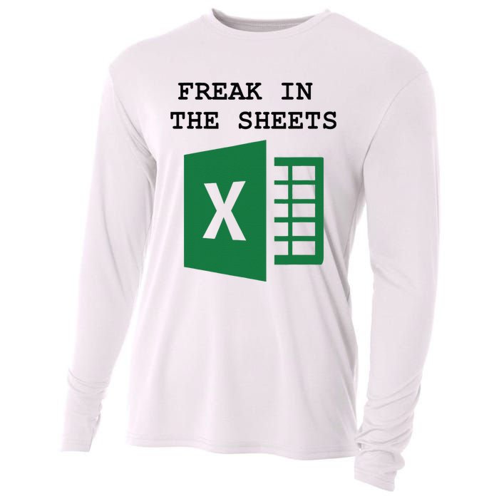 Freak In The Excel Sheets Cooling Performance Long Sleeve Crew