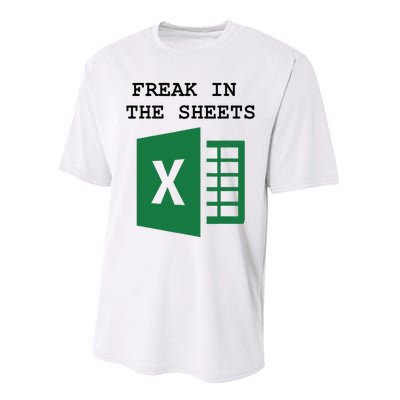 Freak In The Excel Sheets Performance Sprint T-Shirt