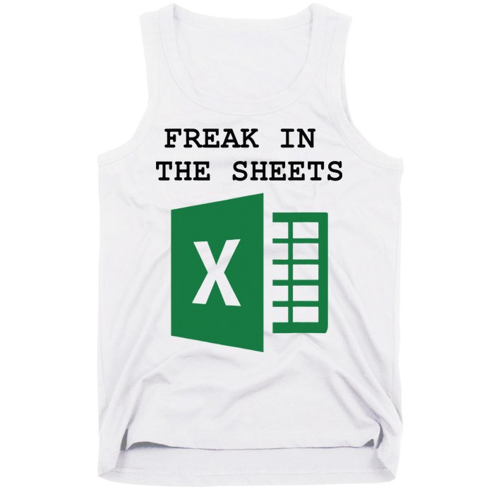 Freak In The Excel Sheets Tank Top