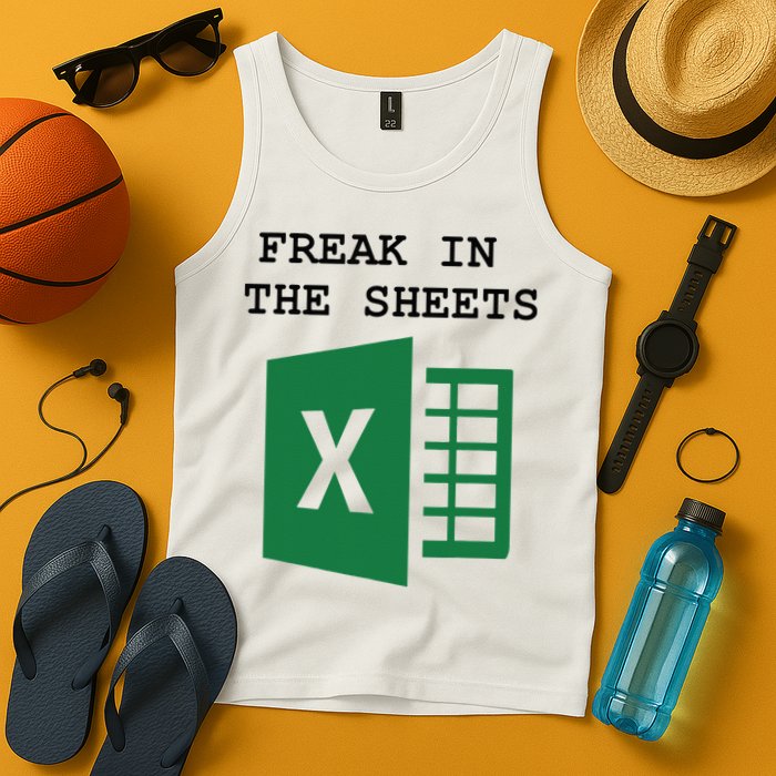 Freak In The Excel Sheets Tank Top