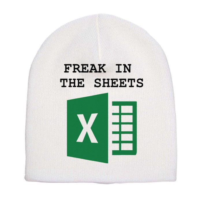 Freak In The Excel Sheets Short Acrylic Beanie