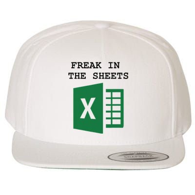 Freak In The Excel Sheets Wool Snapback Cap