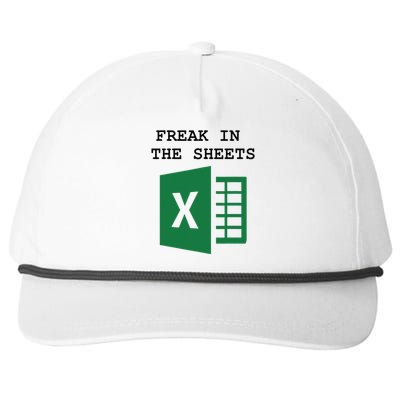 Freak In The Excel Sheets Snapback Five-Panel Rope Hat