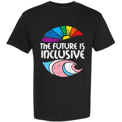 Future Inclusive Tran Pride Lgbt Garment-Dyed Heavyweight T-Shirt
