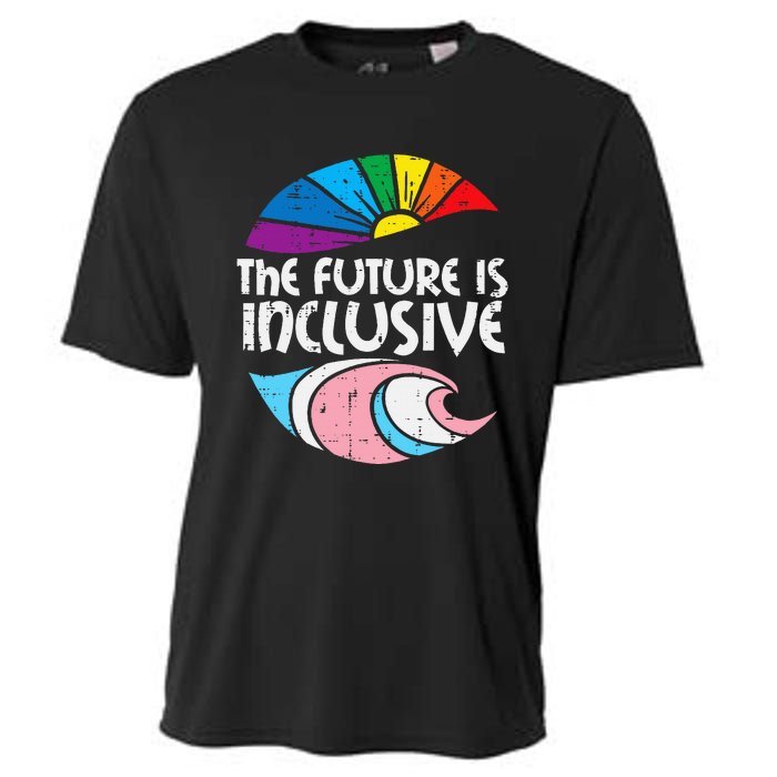 Future Inclusive Tran Pride Lgbt Cooling Performance Crew T-Shirt