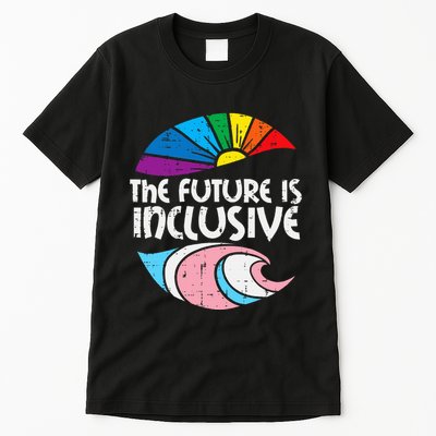 Future Inclusive Tran Pride Lgbt Tall T-Shirt