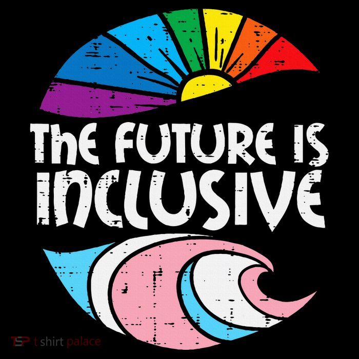 Future Inclusive Tran Pride Lgbt Tall T-Shirt