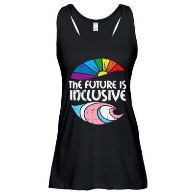 Future Inclusive Tran Pride Lgbt Ladies Essential Flowy Tank