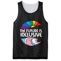 Future Inclusive Tran Pride Lgbt Mesh Reversible Basketball Jersey Tank