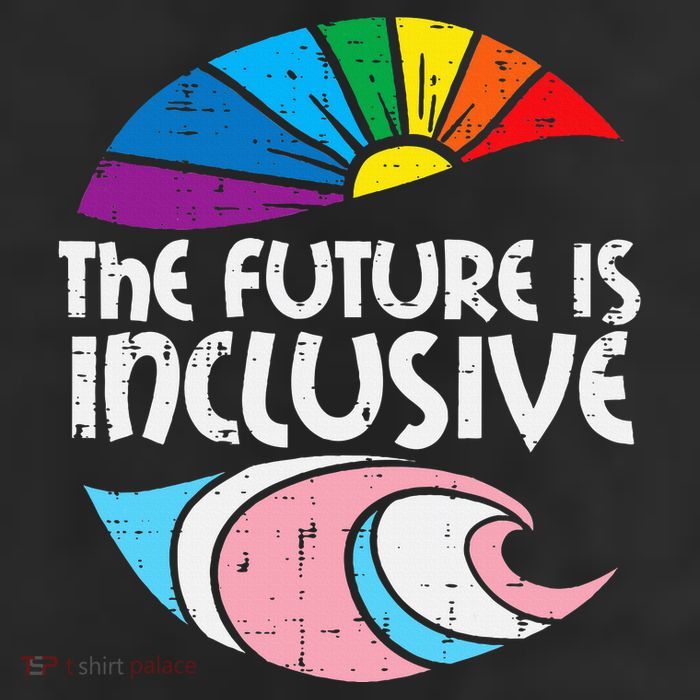 Future Inclusive Tran Pride Lgbt 25L Jumbo Tote