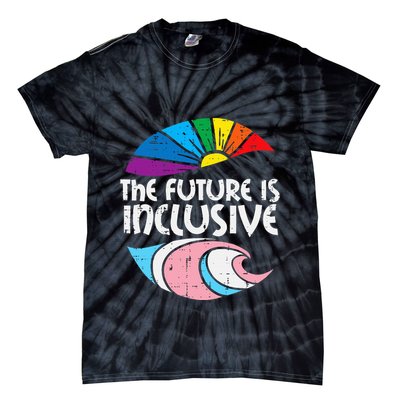 Future Inclusive Tran Pride Lgbt Tie-Dye T-Shirt