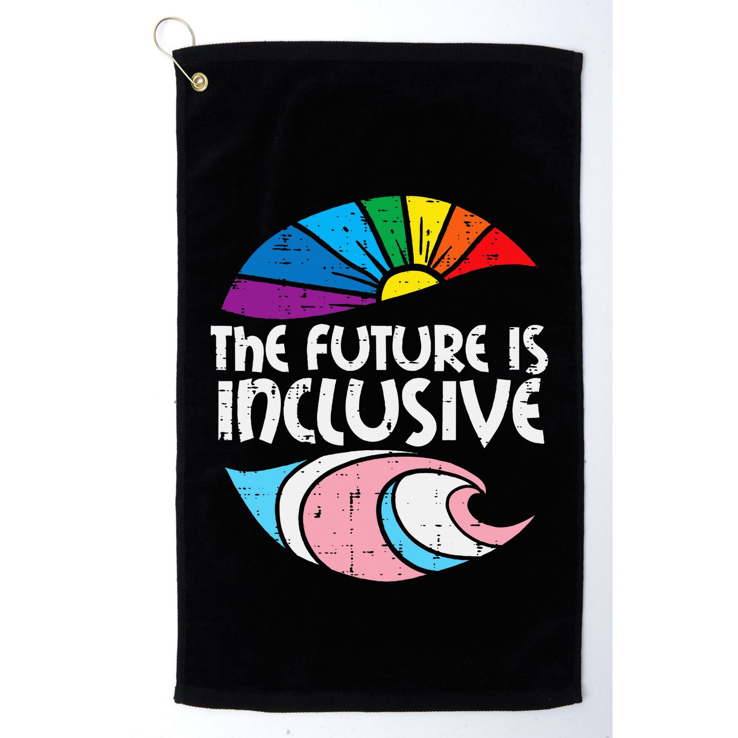Future Inclusive Tran Pride Lgbt Golf Towel