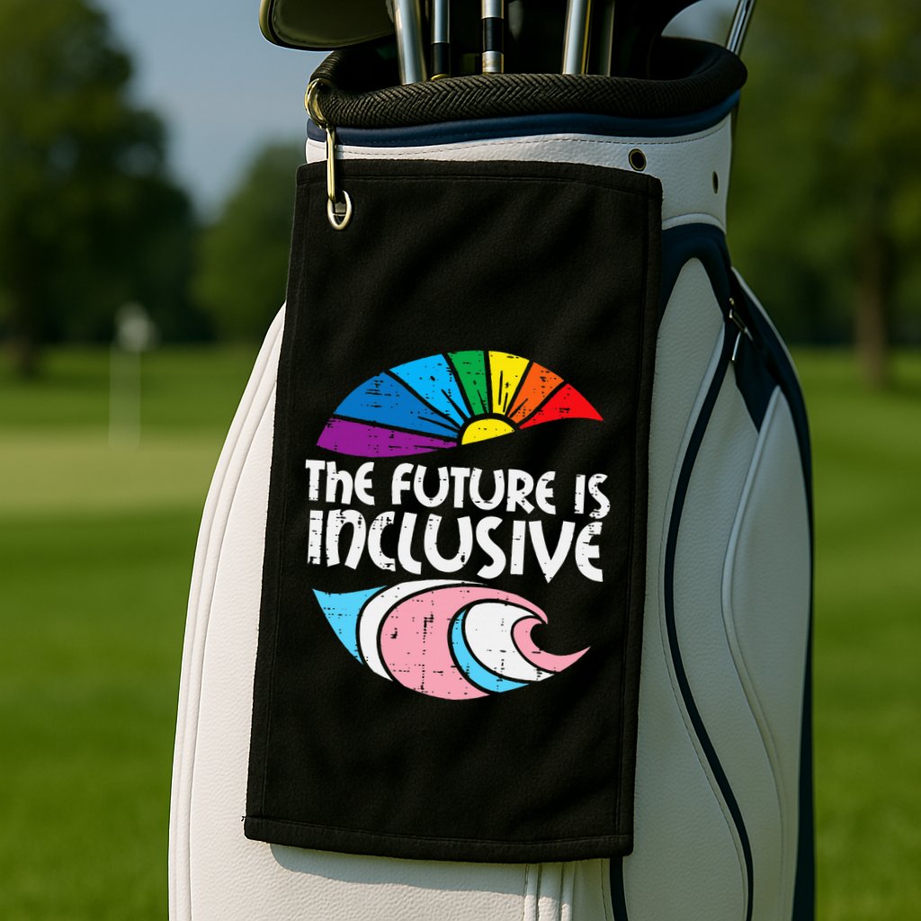 Future Inclusive Tran Pride Lgbt Golf Towel