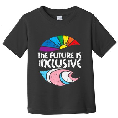 Future Inclusive Tran Pride Lgbt Toddler T-Shirt
