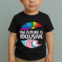 Future Inclusive Tran Pride Lgbt Toddler T-Shirt