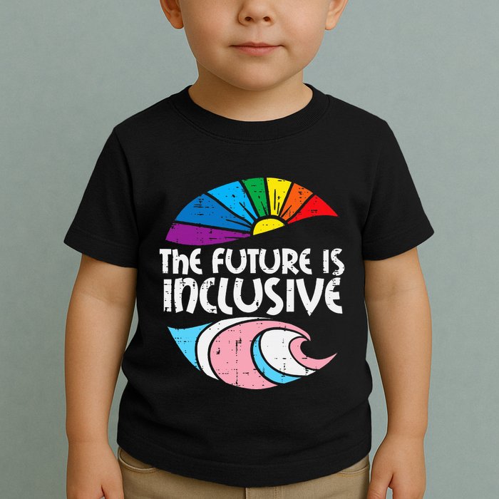 Future Inclusive Tran Pride Lgbt Toddler T-Shirt