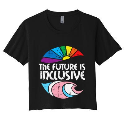 Future Inclusive Tran Pride Lgbt Crop Top