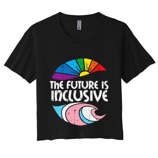 Future Inclusive Tran Pride Lgbt Crop Top