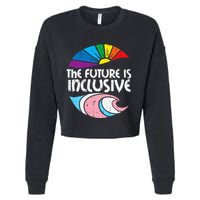 Future Inclusive Tran Pride Lgbt Cropped Pullover Crew