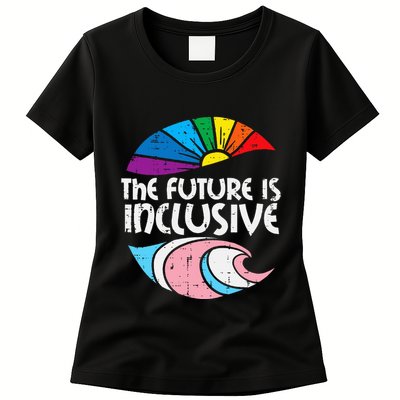 Future Inclusive Tran Pride Lgbt Womens T-Shirt