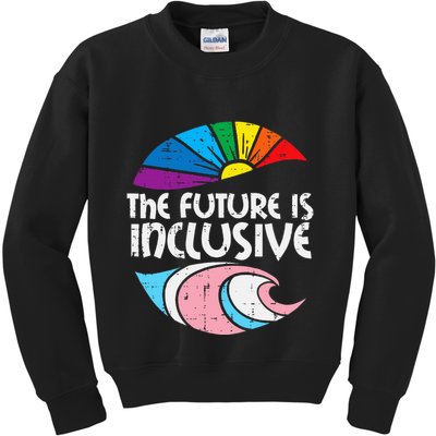 Future Inclusive Tran Pride Lgbt Kids Sweatshirt