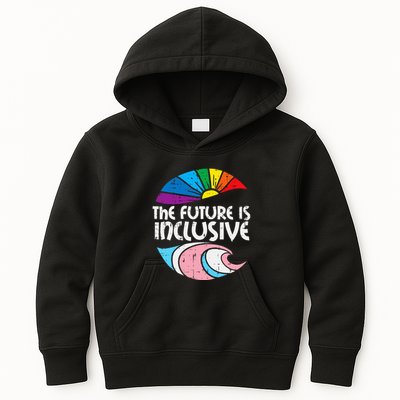 Future Inclusive Tran Pride Lgbt Kids Hoodie