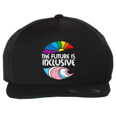 Future Inclusive Tran Pride Lgbt Wool Snapback Cap