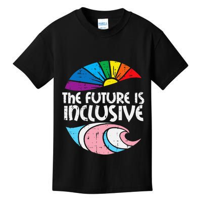 Future Inclusive Tran Pride Lgbt Kids T-Shirt