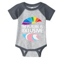 Future Inclusive Tran Pride Lgbt Infant Baby Jersey Bodysuit