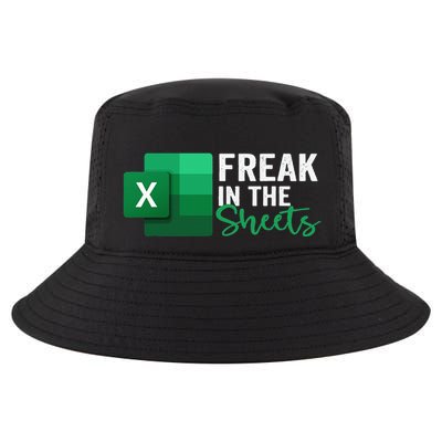 Freak In The Sheets Accountant Funny Spreadsheet Excel Cool Comfort Performance Bucket Hat