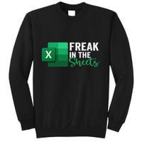 Freak In The Sheets Accountant Funny Spreadsheet Excel Sweatshirt
