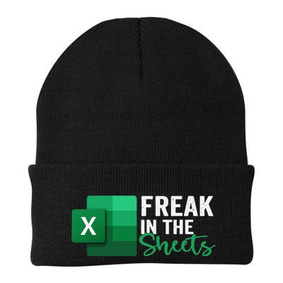 Freak In The Sheets Accountant Funny Spreadsheet Excel Knit Cap Winter Beanie
