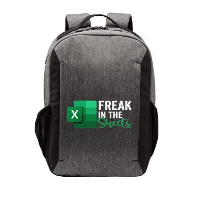 Freak In The Sheets Accountant Funny Spreadsheet Excel Vector Backpack