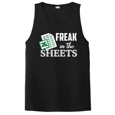 Freak In The Excel Sheets Funny Accountant PosiCharge Competitor Tank