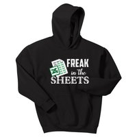 Freak In The Excel Sheets Funny Accountant Kids Hoodie