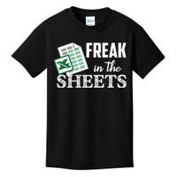 Freak In The Excel Sheets Funny Accountant Kids T-Shirt