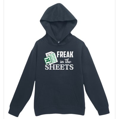 Freak In The Excel Sheets Funny Accountant Urban Pullover Hoodie