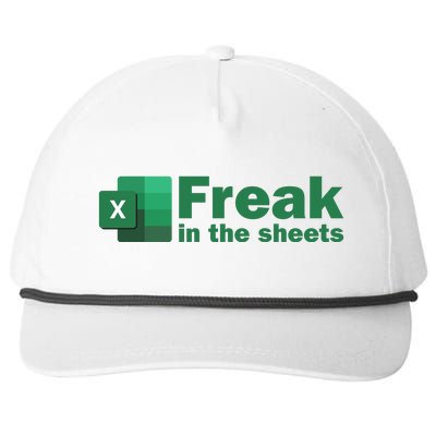 Freak In The Excel Sheets Snapback Five-Panel Rope Hat