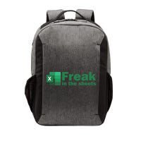 Freak In The Excel Sheets Vector Backpack