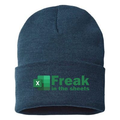 Freak In The Excel Sheets Sustainable Knit Beanie