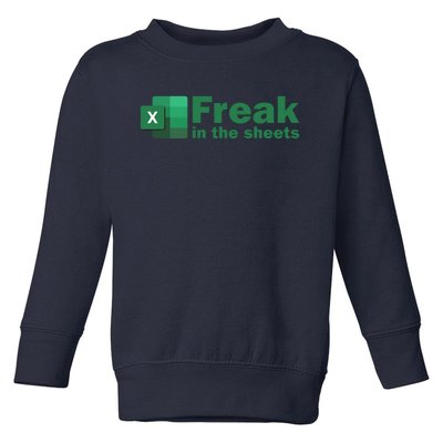 Freak In The Excel Sheets Toddler Sweatshirt