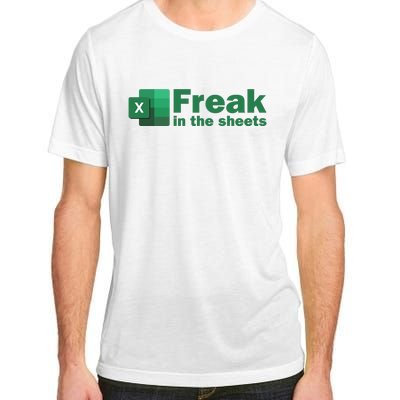 Freak In The Excel Sheets Adult ChromaSoft Performance T-Shirt