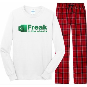 Freak In The Excel Sheets Long Sleeve Pajama Set