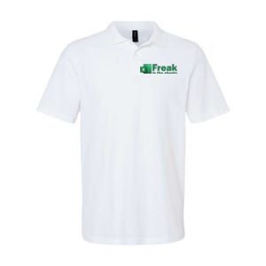 Freak In The Excel Sheets Softstyle Adult Sport Polo